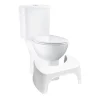 Wc À Poser|Grohe PACK WC à poser Bau Ceramic + Tabouret physiologique plastique Blanc