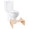 Grohe PACK WC à poser Bau Ceramic + Tabouret physiologique Bois
