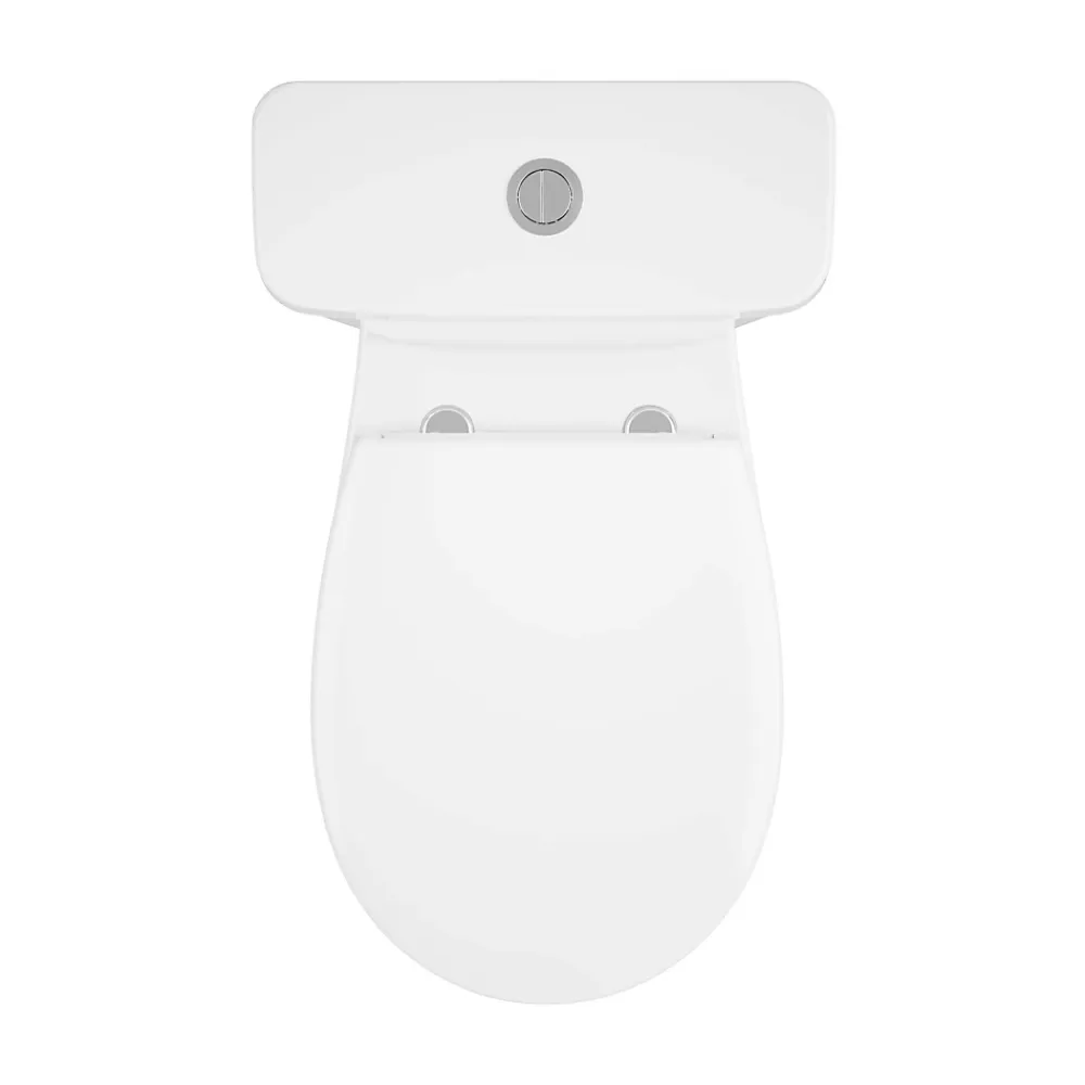 Wc À Poser|GoodHome Pack WC à poser sans bord avec abattant déclipsable et frein de chute, sortie horizontale, NF, Tasi