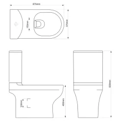 Wc À Poser|GoodHome Pack WC à poser sans bride sortie horizontale ou verticale Cavally