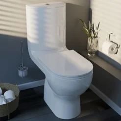 Wc À Poser|GoodHome Pack WC à poser sans bride avec sortie verticale Cavally