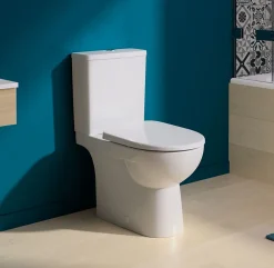 Geberit Pack WC à poser sans bride avec abattant à frein de fermeture, G-300
