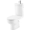 GoodHome Pack WC à poser sans bride + lave-mains sortie horizontale Cavally