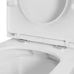 Pack WC à poser sans bride sortie horizontale ou verticale blanc Nanki