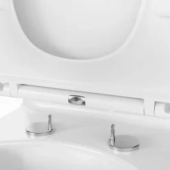 GoodHome Pack WC à poser sans bride sortie horizontale, Teesta