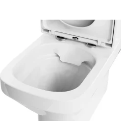 GoodHome Pack WC à poser sans bride sortie horizontale, Teesta