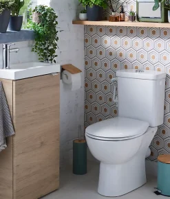 Wc À Poser|Grohe Pack WC à poser sans bride sortie horizontale