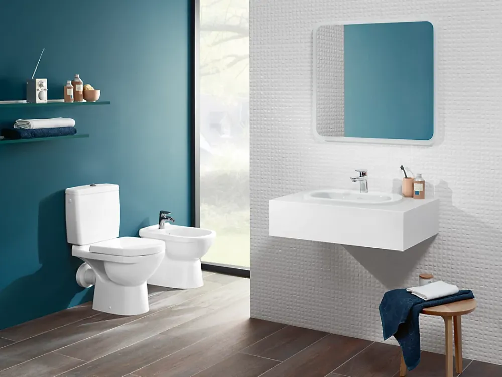 Villeroy & Boch Pack WC à poser sans bride sortie horizontale Direct Flush NF