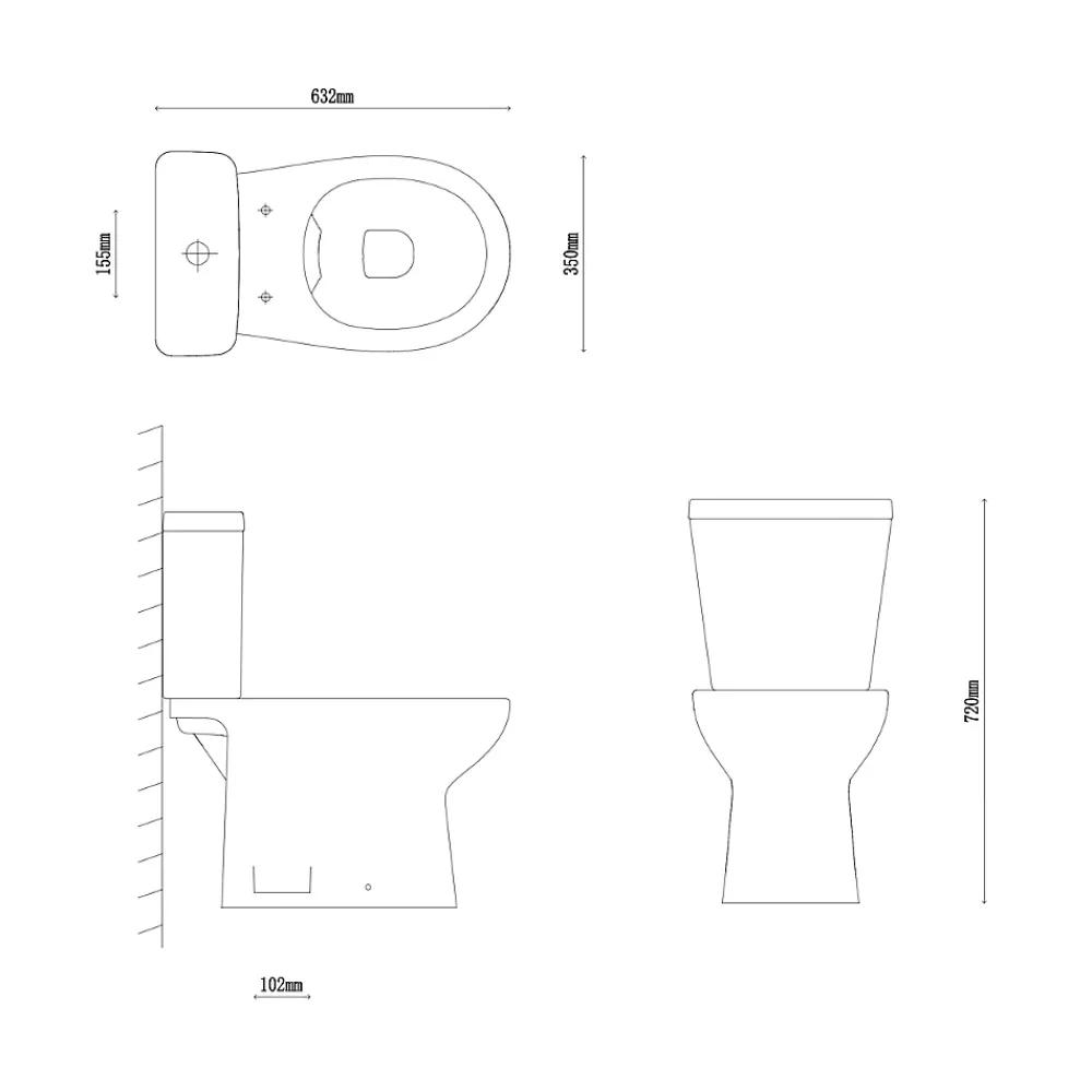 Wc À Poser|GoodHome Pack WC à poser sans bride avec abattant déclipsable et frein de chute, sortie verticale, NF, Tasi