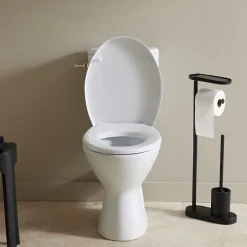 Planète Bain Pack WC à poser sortie horizontale NF avec bride - Sonia