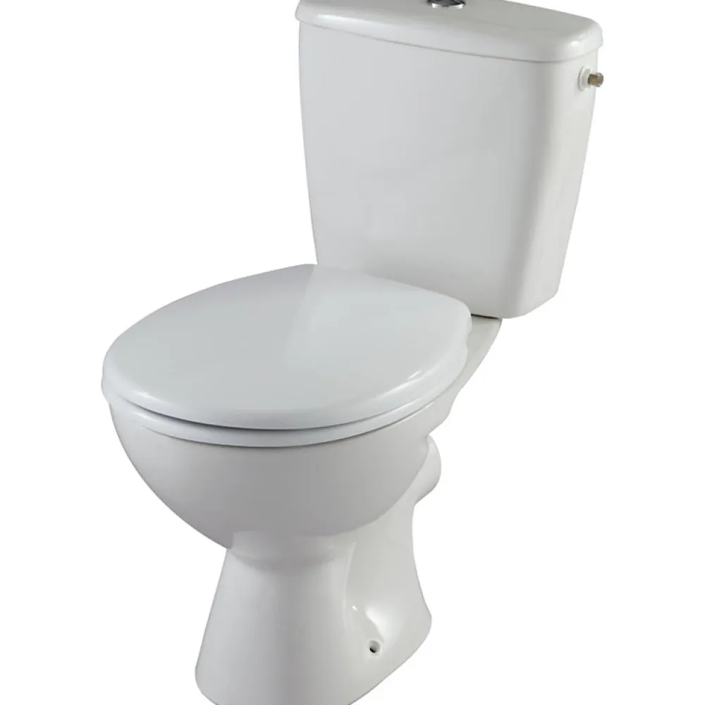 Wc À Poser|Planète Bain Pack WC à poser sortie horizontale NF avec bride - Enzo