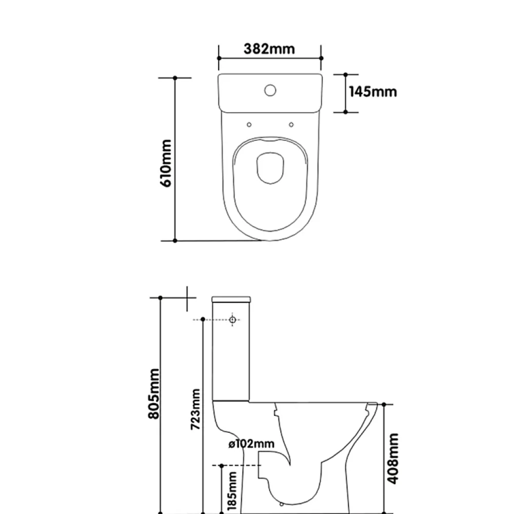 Wc À Poser|Planète Bain Pack wc à poser sortie horizontale sans bride - Angel