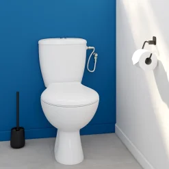 Pack WC à poser Urmia en céramique sortie horizontale Urmia