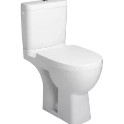 Wc À Poser|Jacob Delafon Pack WC au sol sans bride ODÉON UP sortie horizontale blanc - - E22769-00