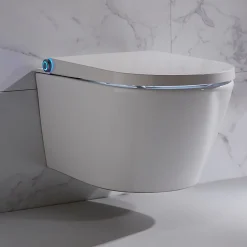 Wc Japonais|Planète Bain Pack wc avec cuvette lavante - Façade blanche -Wc japonais