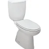 Wc À Poser|Sanindusa Pack WC Aveiro NF évacuation par dessous alimentation chasse d'eau par le côté blanc