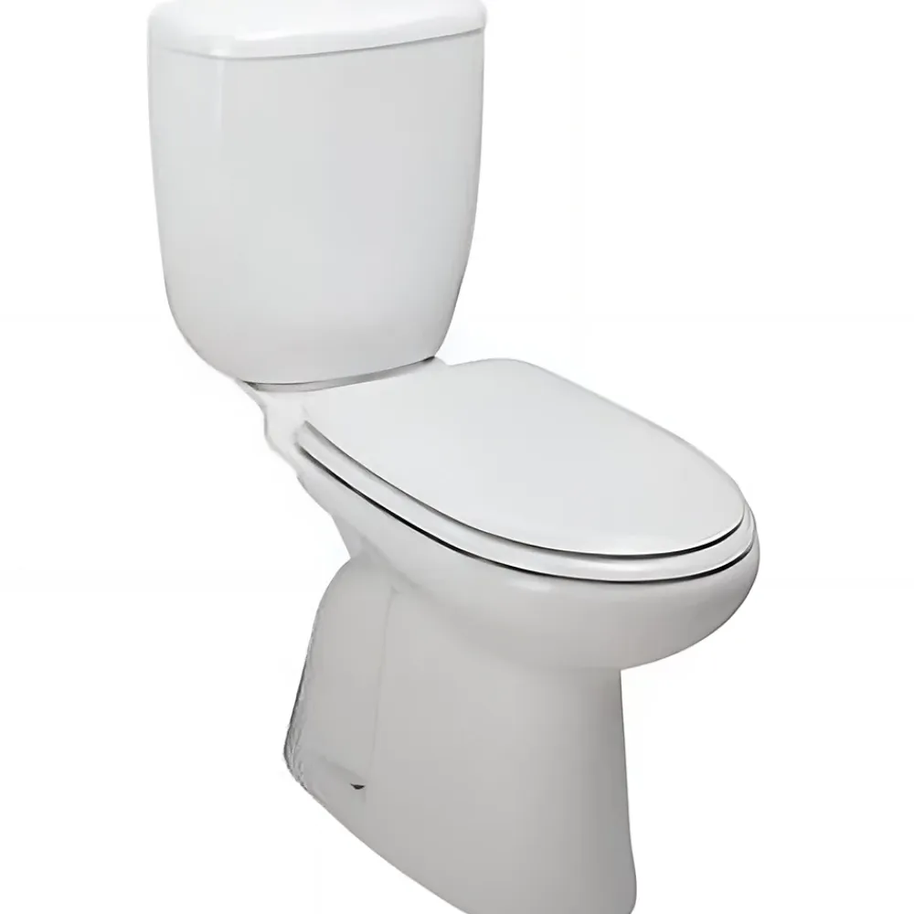 Wc À Poser|Sanindusa Pack WC Aveiro NF évacuation par dessous alimentation chasse d'eau par le côté blanc
