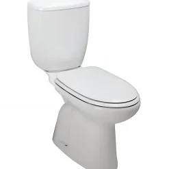 Wc À Poser|Sanindusa Pack WC Aveiro évacuation par dessous alimentation chasse d'eau par dessous blanc