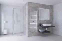 Swiss Aqua Technologies Pack WC Bâti autoportant + WC sans bride SAT Brevis + Abattant ultra-fin softclose + Plaque chrome