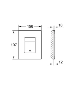 Wc Suspendu|Swiss Aqua Technologies Pack WC Bâti-support + WC sans bride Infinitio Design + Abattant softclose + Plaque chrome