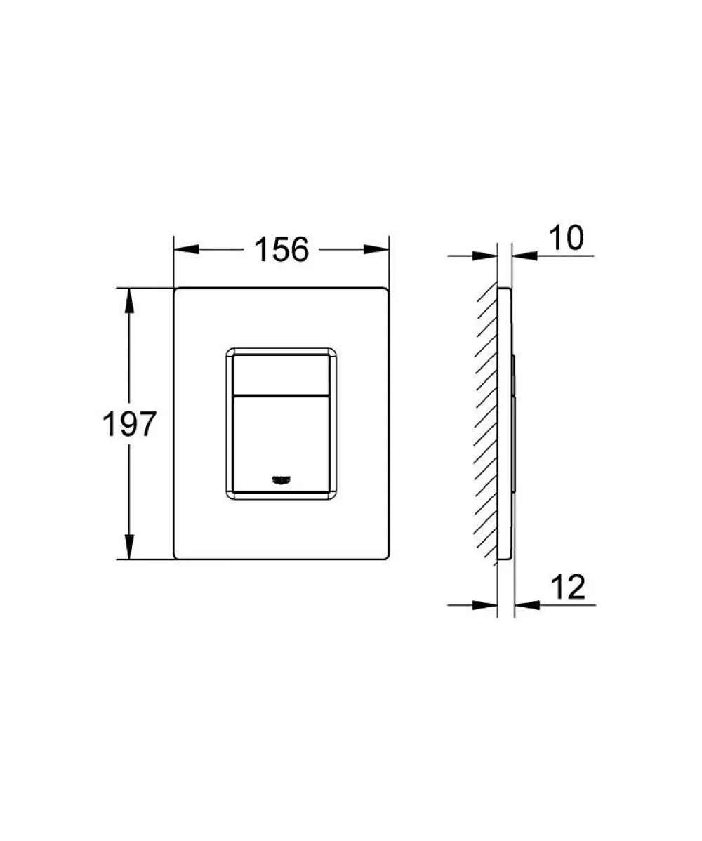 Wc Suspendu|Swiss Aqua Technologies Pack WC Bâti-support + WC sans bride Infinitio Design + Abattant softclose + Plaque chrome