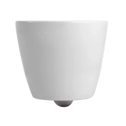 Swiss Aqua Technologies Pack WC bâti-support + WC sans bride Ceramia PixL avec abattant SoftClose + plaque noir (STCEPXWT01-FR)