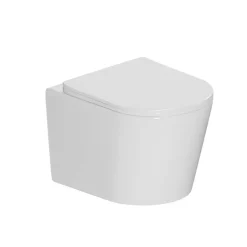 Roca Pack WC bâti-support + WC suspendu sans bride Ceramia avec abattant SoftClose + plaque (ROCE14WT06-FR)