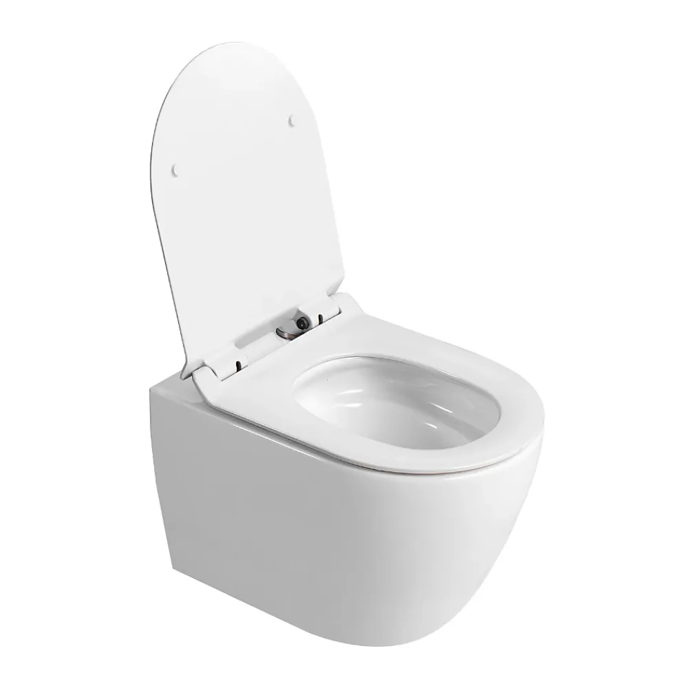 Roca Pack WC bâti-support + WC suspendu sans bride Ceramia PixL avec abattant SoftClose + plaque (ROCEPXWT05-FR)