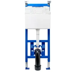 Roca Pack WC bâti-support + WC suspendu sans bride Swiss Aqua Technologies avec abattant SoftClose + plaque (ROSTINFBMR02-FR)