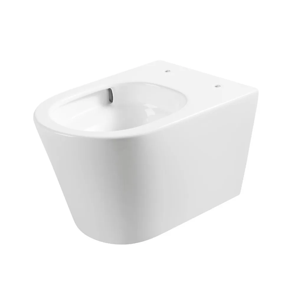 Roca Pack WC bâti-support + WC suspendu sans bride Ceramia avec abattant SoftClose + plaque (ROCE14WT03-FR)