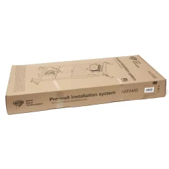 Wc Suspendu|Swiss Aqua Technologies Pack WC bâti-support léger 112 cm ECO 2L + WC suspendu Ceramia + plaque noir mat (STECE14WT02-FR)