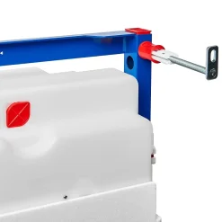 Wc Suspendu|Swiss Aqua Technologies Pack WC bâti-support léger 112 cm ECO 2L + WC suspendu Ceramia + plaque noir mat (STECE14WT02-FR)