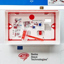 Wc Suspendu|Swiss Aqua Technologies Pack WC bâti-support léger 112 cm ECO 2L + WC suspendu Ceramia + plaque noir mat (STECE14WT02-FR)