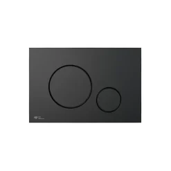 Swiss Aqua Technologies Pack WC bâti-support léger 112 cm ECO 2L + WC suspendu Ceramia + plaque noir mat (STECE14BMT01-FR)
