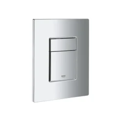 Grohe Pack WC bâti-support Rapid SL + WC suspendu sans bride + abattant SoftClose + plaque chrome, blanc (RAPIDSL-CETOR)