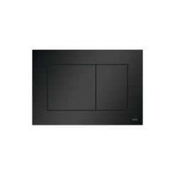 Badland Pack WC Bâti-support TECEbase + WC Rolo blanc + tapis d'isolation acoustique + plaque noir