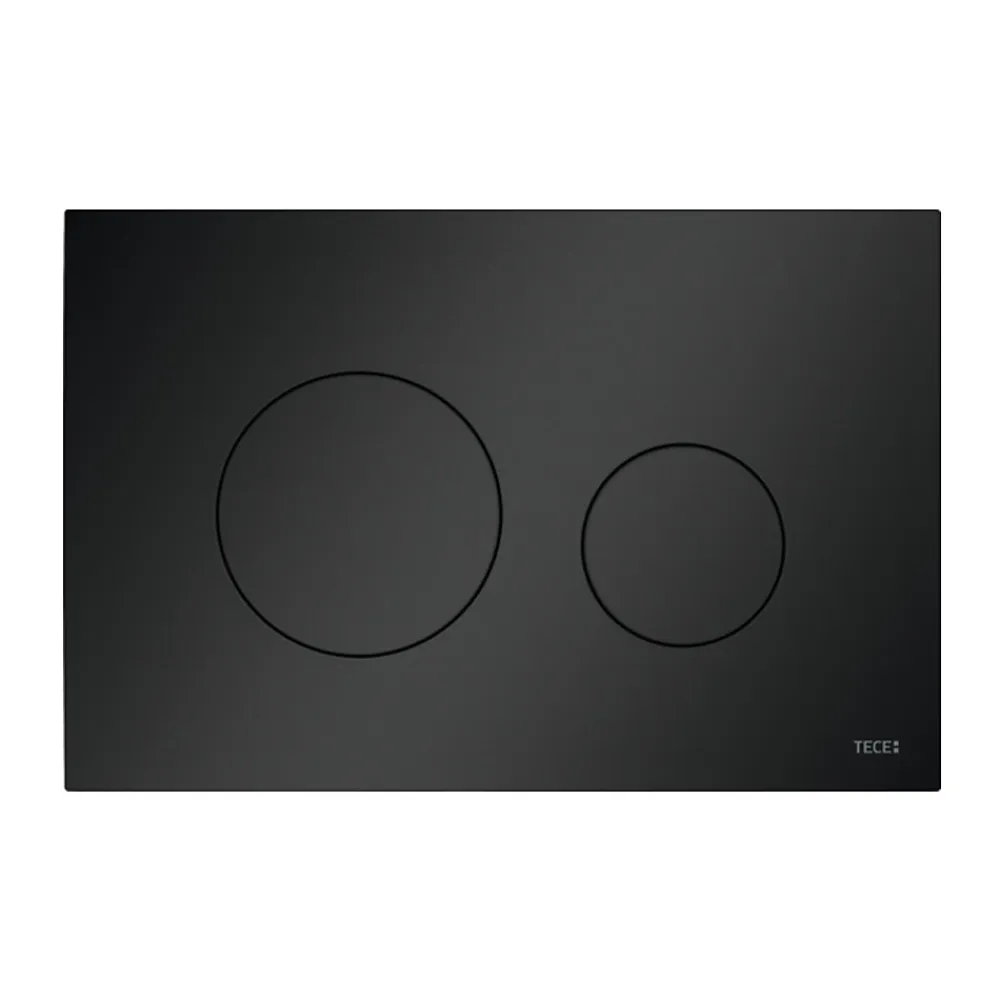 Badland Pack WC Bâti-support TECEbase + WC Rolo noir + tapis d'isolation acoustique + plaque noir