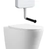 Wc À Poser|Rentside PACK WC EN PORCELAINE WALL HUNG - SUR PIEDS BLANC