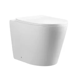 Wc À Poser|Rentside PACK WC EN PORCELAINE WALL HUNG - SUR PIEDS BLANC