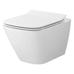 Wc Suspendu|Geberit Pack WC UP320 + Cuvette sans bride Mesto Square + Plaque Sigma Blanc