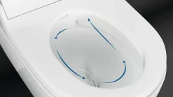 Geberit Pack WC japonais lavant suspendu Laita Premium Rimfree