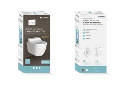 Geberit Pack WC japonais lavant suspendu Laita Essentiel Rimfree
