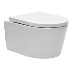 Grohe Pack WC Rapid SL autoportant + cuvette sans bride SAT, fixations cachées + plaque Skate Air chrome (ProjectSATrimless-2)