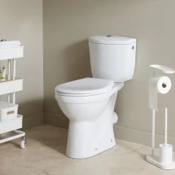 Wc À Poser|Planète Bain Pack WC surélevé SH blanc - sortie horizontale