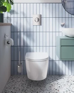 Wc Suspendu|Grohe Pack WC suspendu 1,13 m Solido Start Round