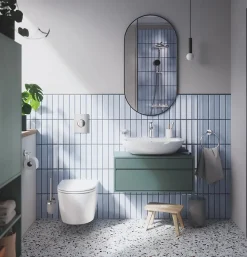 Wc Suspendu|Grohe Pack WC suspendu 1,13 m Solido Start Round