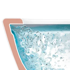 Villeroy & Boch Pack WC suspendu avec bâti + WC, Villeroy et Boch Avento