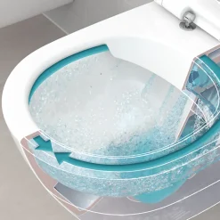 Villeroy & Boch Pack WC suspendu avec bâti + WC, Villeroy et Boch Avento