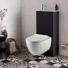 Wc Suspendu|Planète Bain Pack WC suspendu avec lave-mains intégré + cuvette sans bride fixations invisibles Ceres
