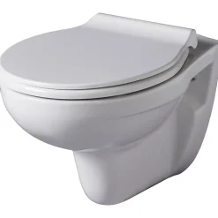 Wc Suspendu|Planète Bain Pack WC suspendu bati Siamp universel + cuvette sans bride Erina